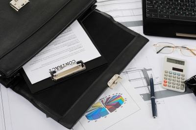 image of things on the table businessman
