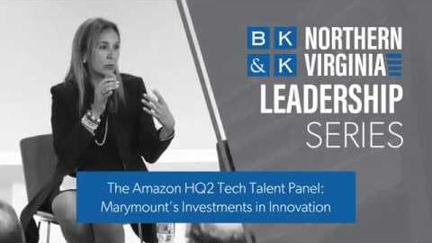 Amazon HQ2 Tech Talent Panel: Marymount's Investments in Innovation