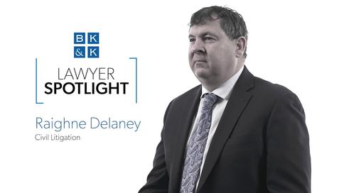 Lawyer Spotlight -- Raighne Delaney, Civil Litigation