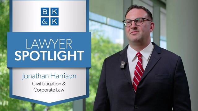Lawyer Spotlight -- Jonathan Harrison, Civil Litigation & Corporate Law