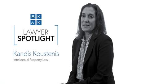Lawyer Spotlight -- Kandis Koustenis, Intellectual Property Law