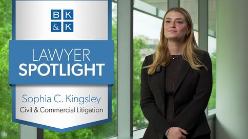 Lawyer Spotlight -- Sophia C. Kingsley, Civil & Commercial Litigation